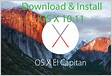 Mac OS X El Capitan 10.11 ISO DMG Files Direct